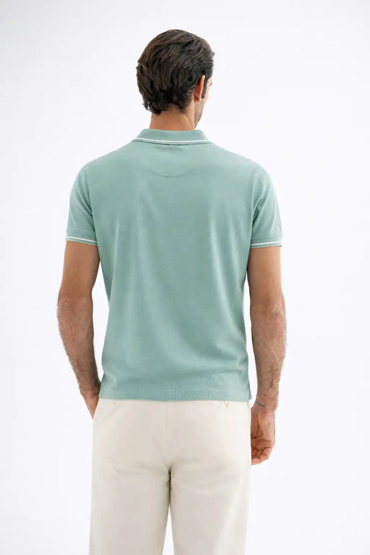 Fresh Mint Cotton Polo