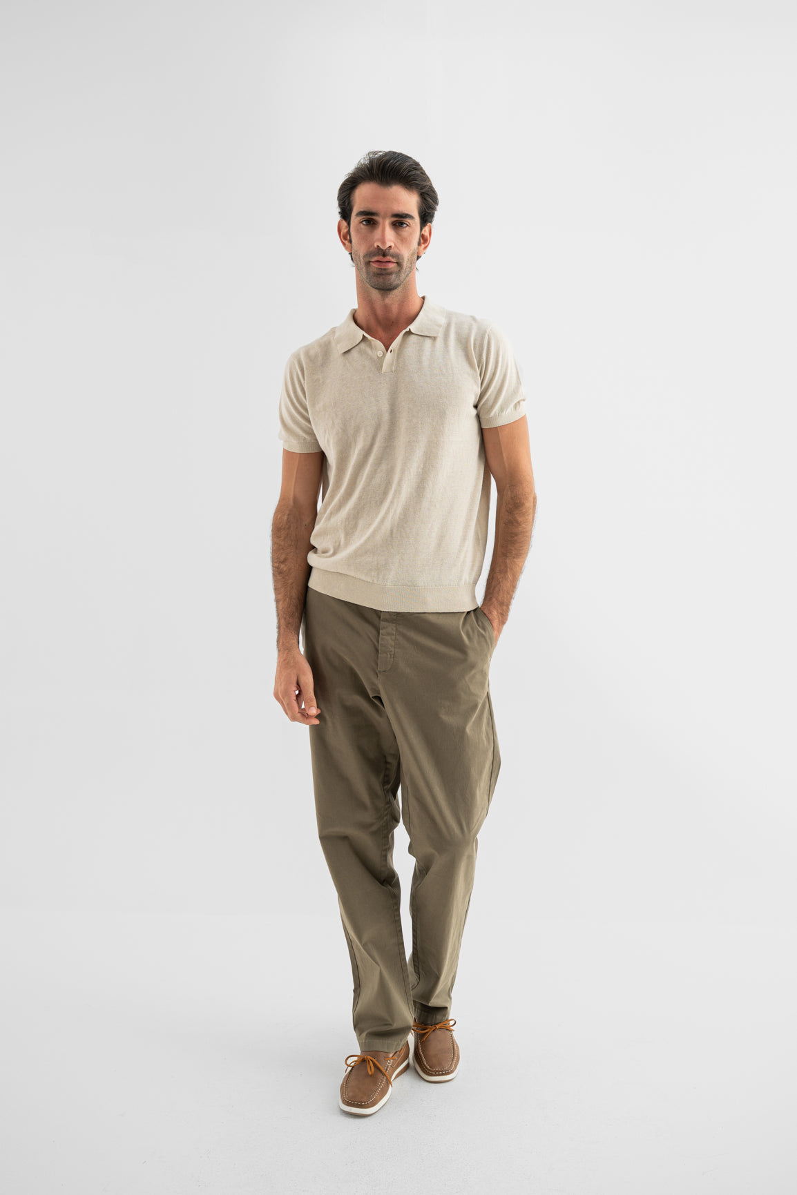 Natural Tone Summer Polo