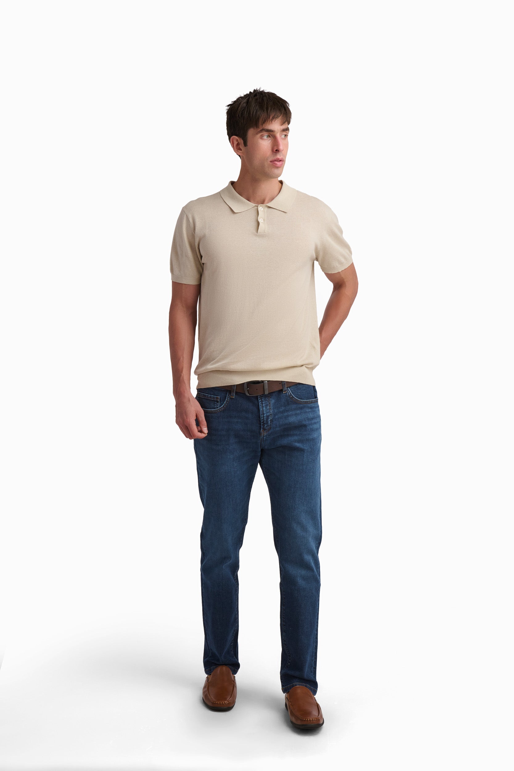 Natural Tone Summer Polo