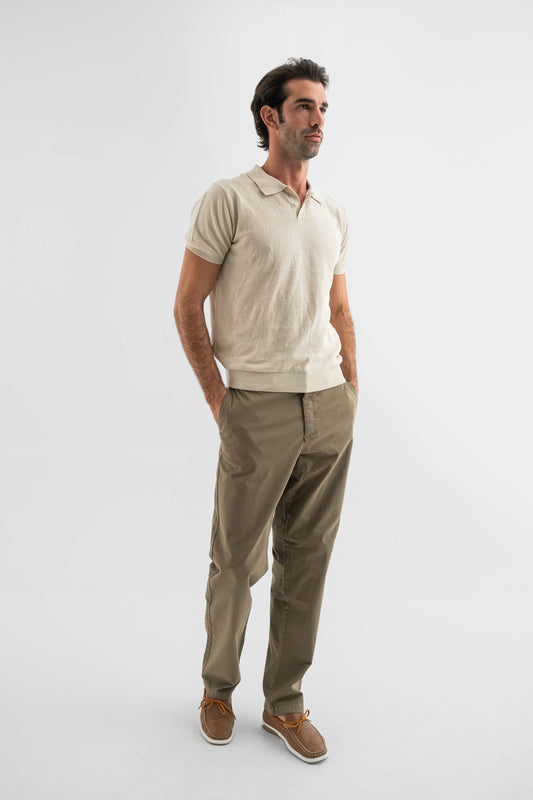 Natural Tone Summer Polo
