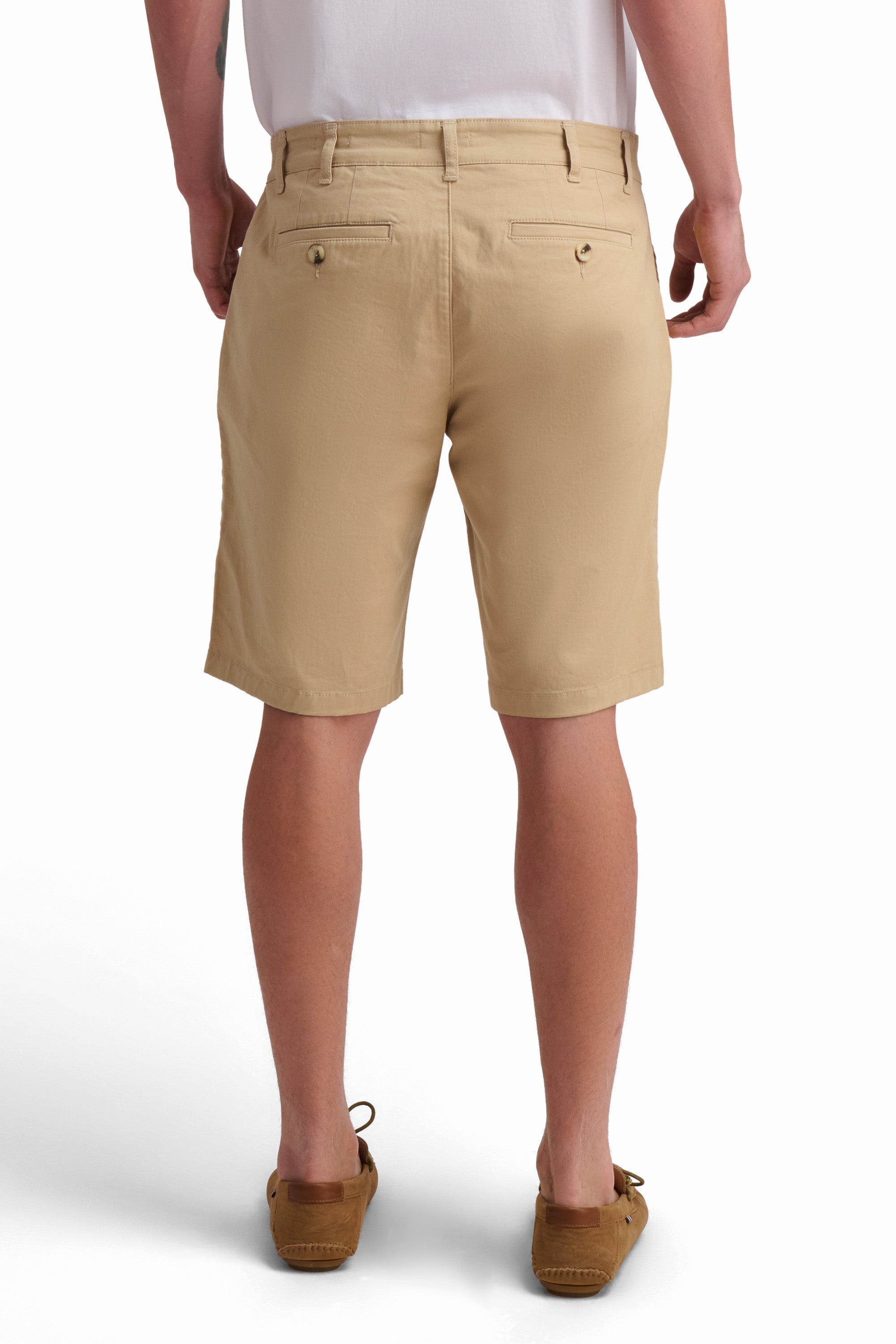 Polished Khaki Shorts