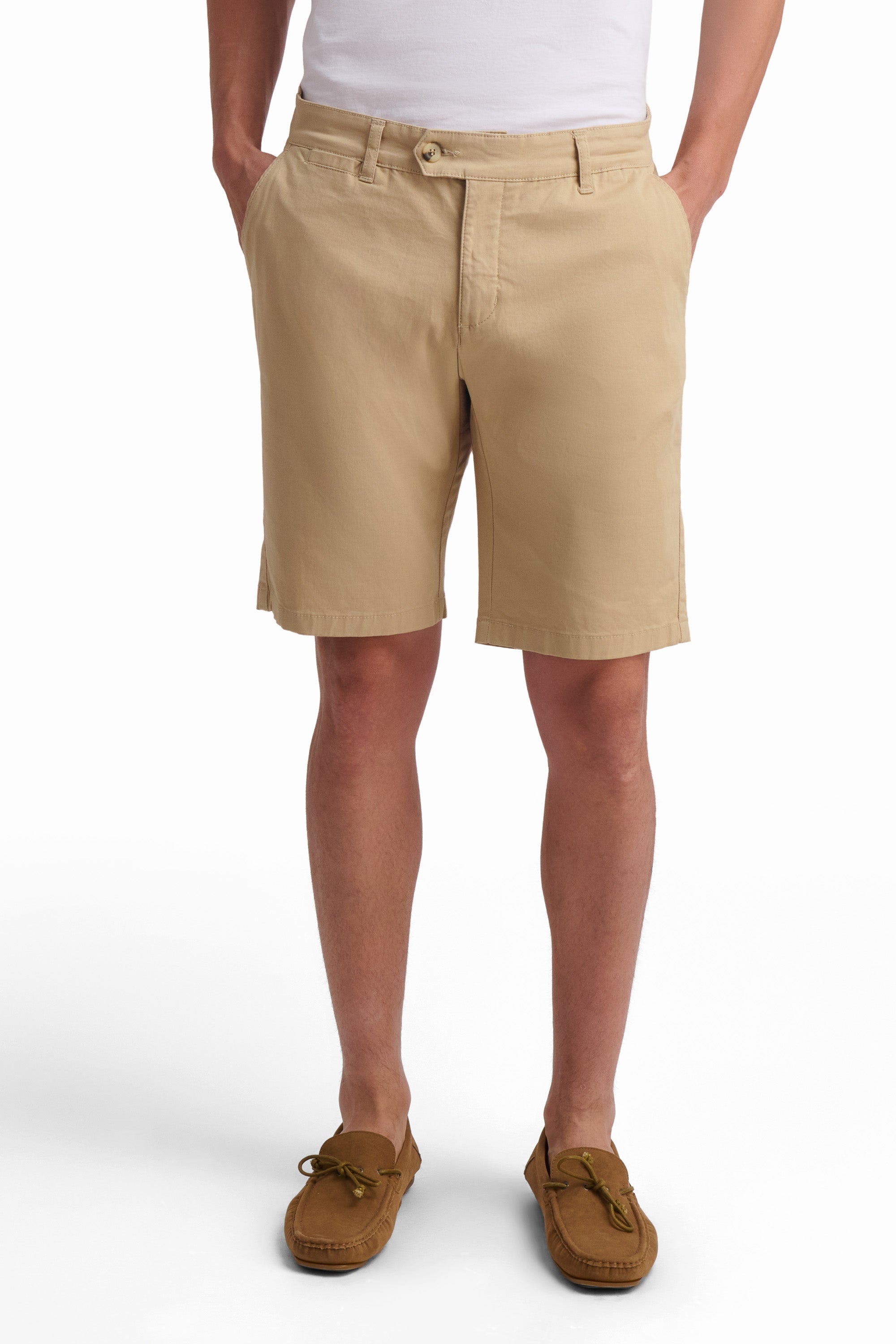 Polished Khaki Shorts