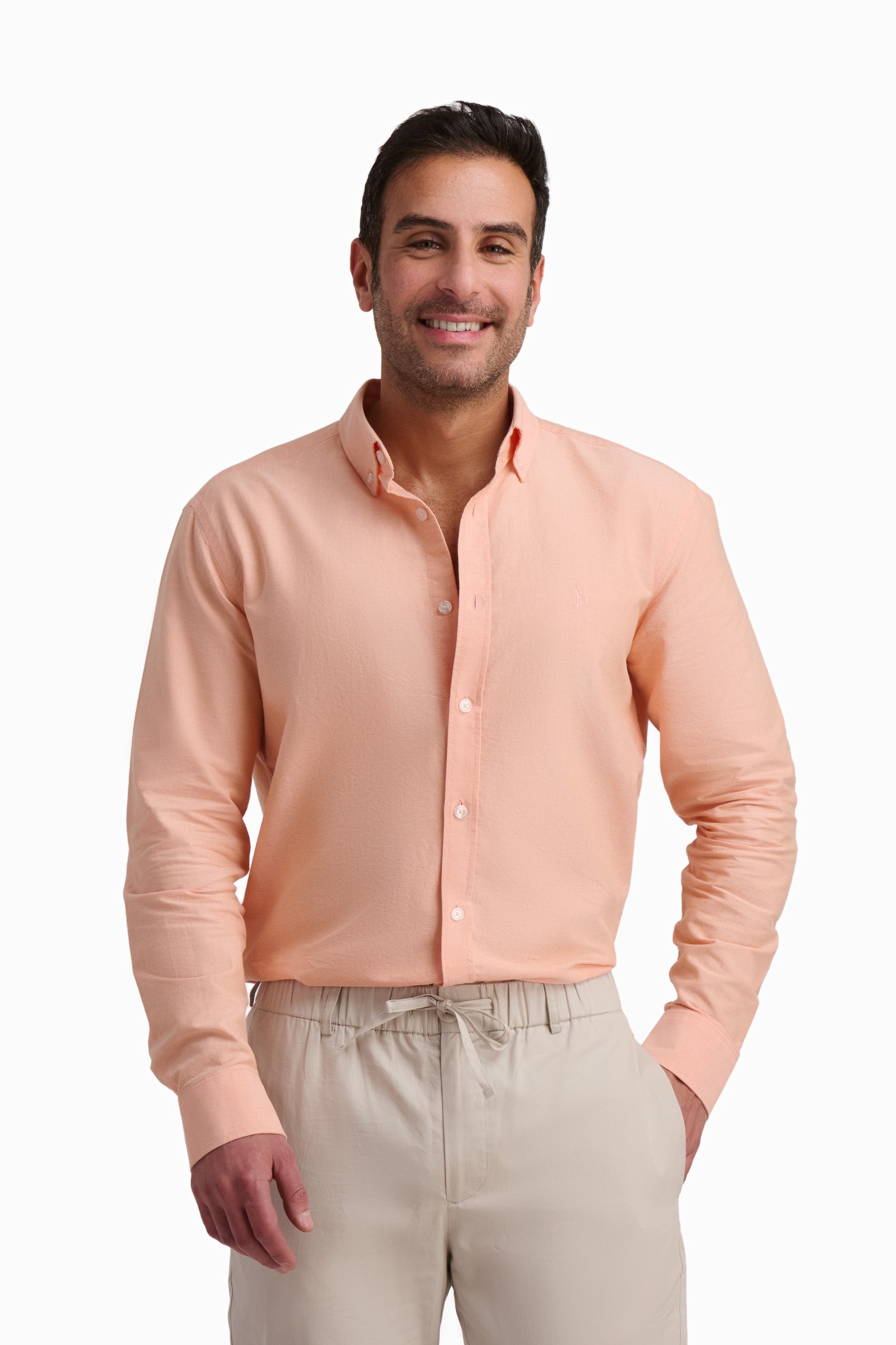 Peach Tone Cotton Shirt