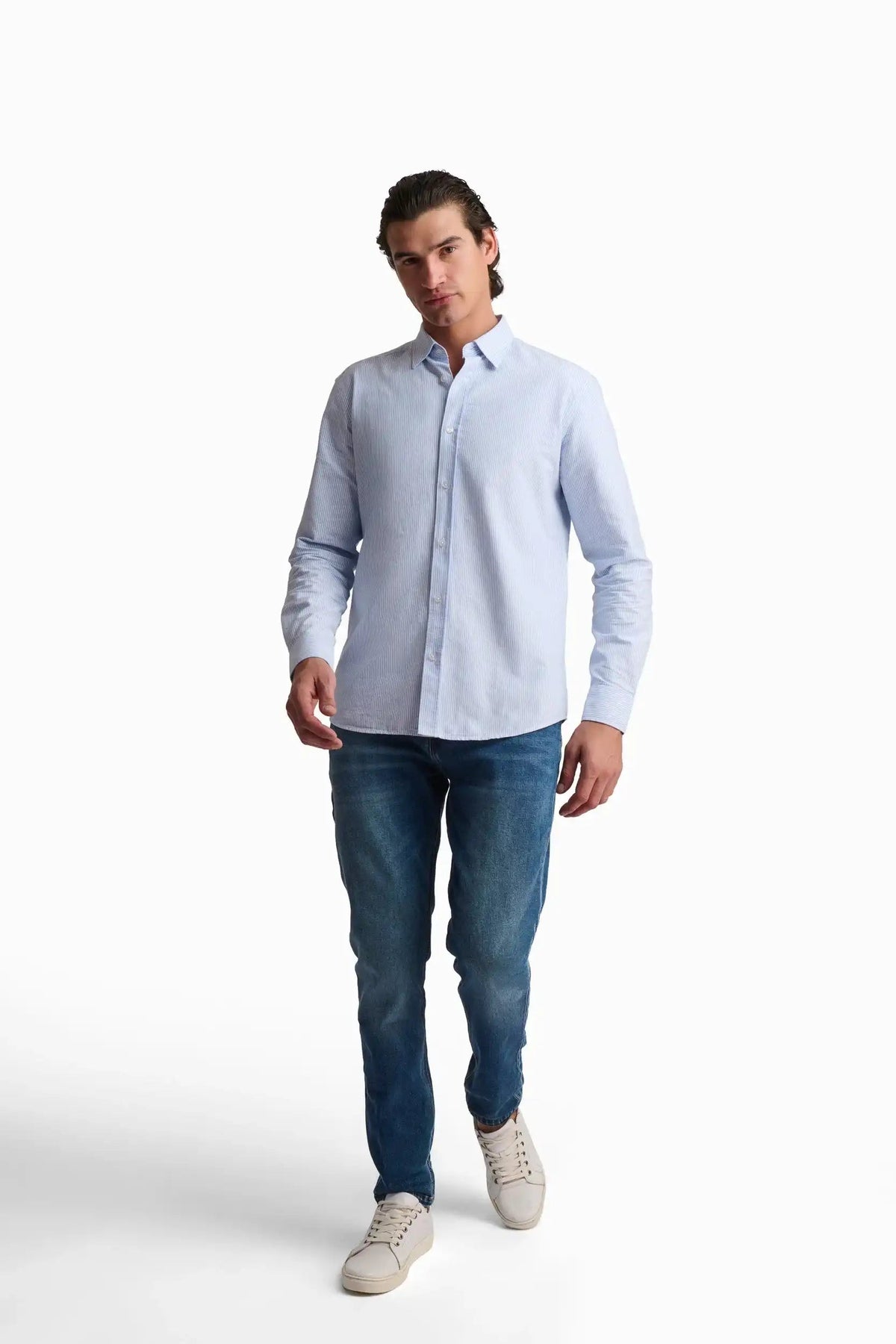 The Coastal Stand-Collar Shirt