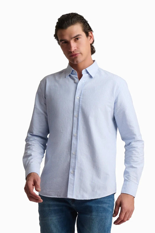The Coastal Stand-Collar Shirt