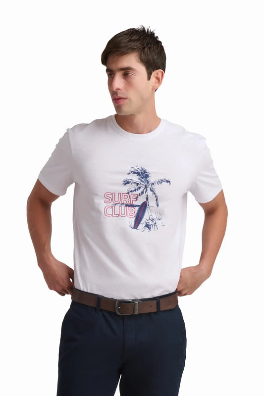 White Graphic T-Shirt