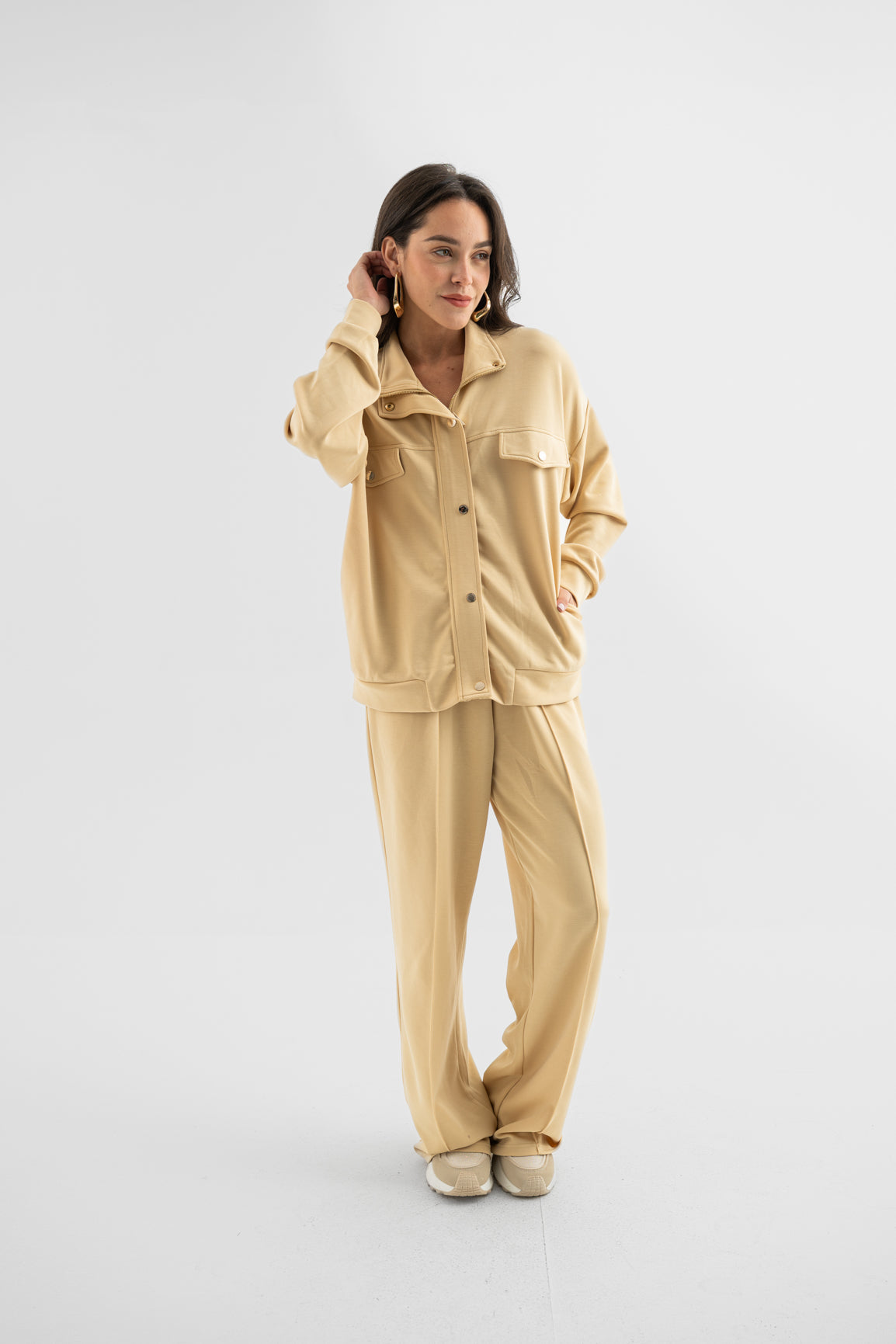 Sand Utility Overshirt