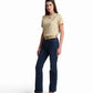 Cream T-Shirt with Shoulder AppliquÌ©