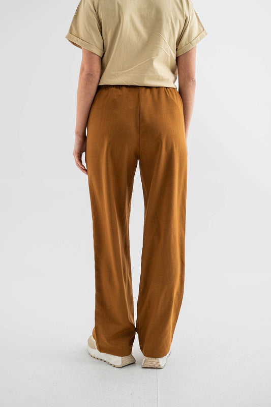 Cotton Jersey Top with Intricate Shoulder Embroidery