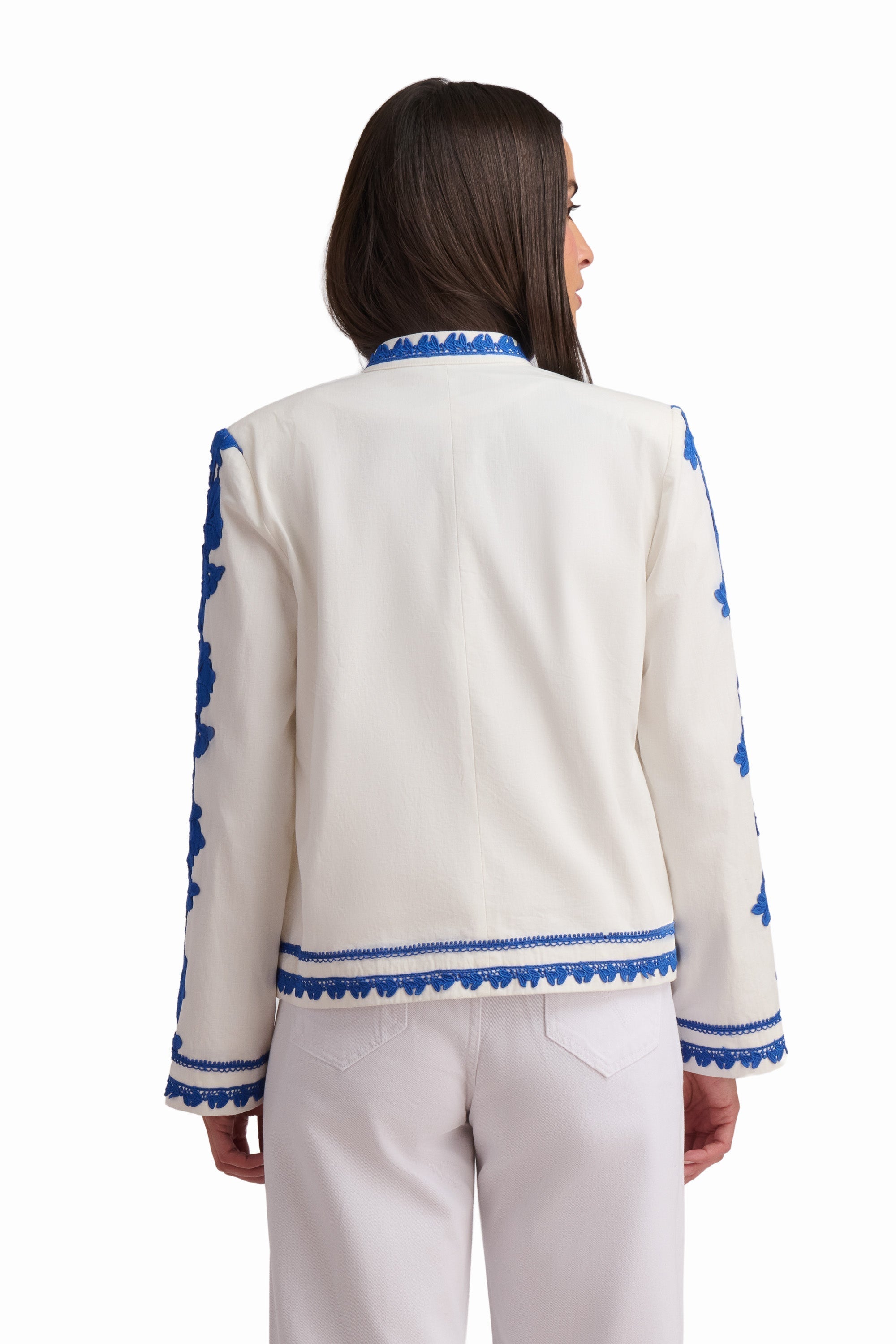 Artisan Royal Blue Embroidered Jacket