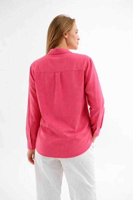 Rose Pink Relaxed Shirt