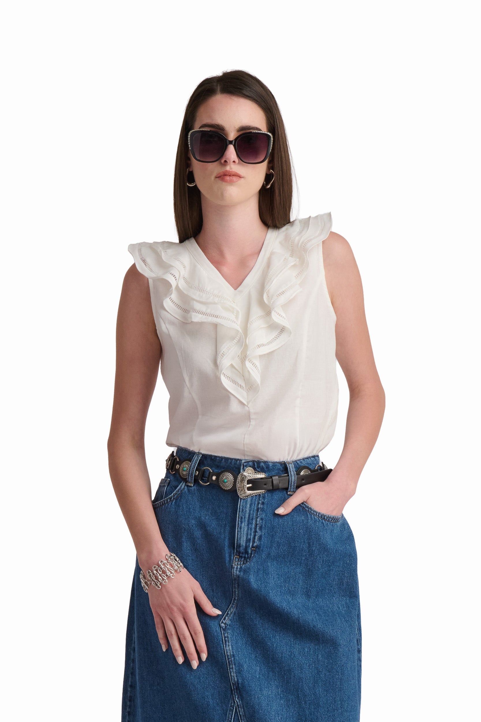 Pearl Cascade Top