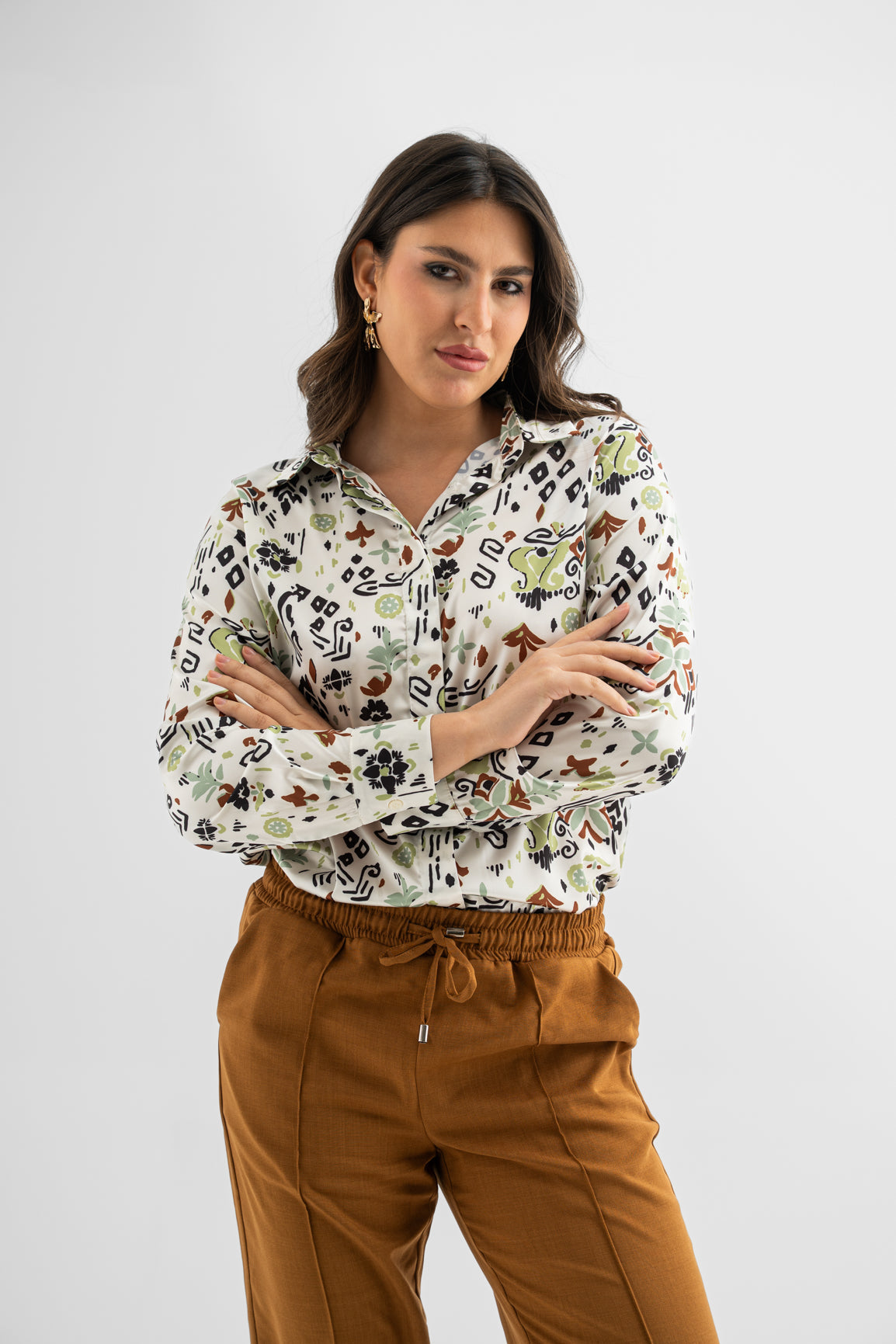 The Earthy Pattern Shirt