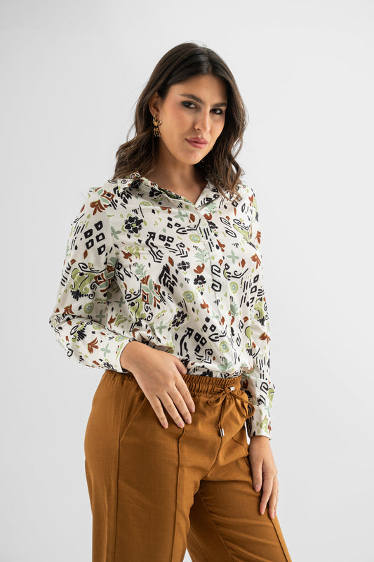 The Earthy Pattern Shirt