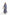 Blue Patchwork Print Viscose Maxi Dress