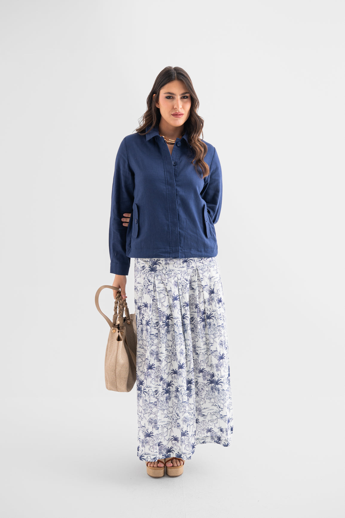 Midnight Blue Tailored Jacket