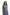 Azure Mosaic Sleeveless Maxi Dress
