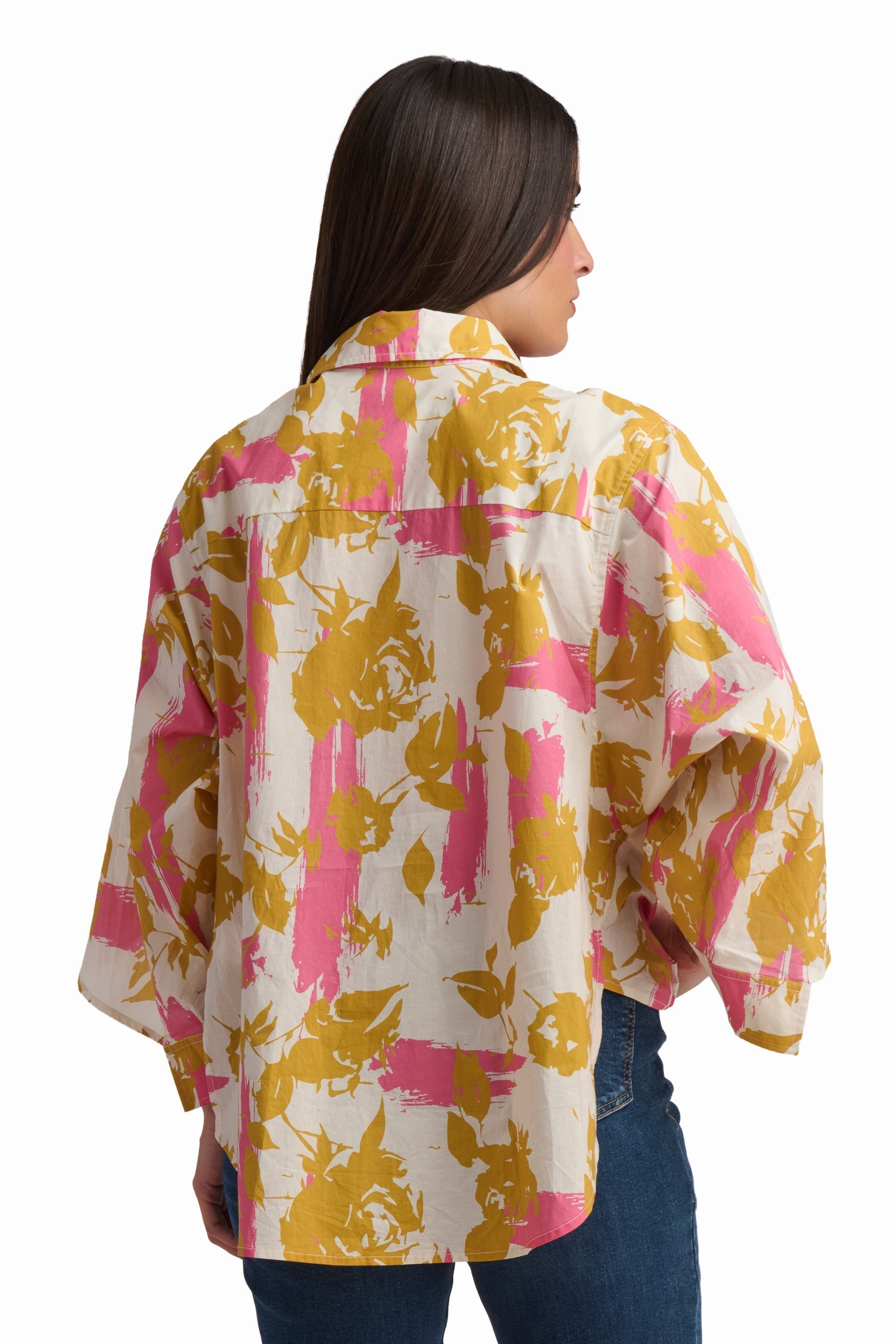 Golden Aura Cotton Shirt