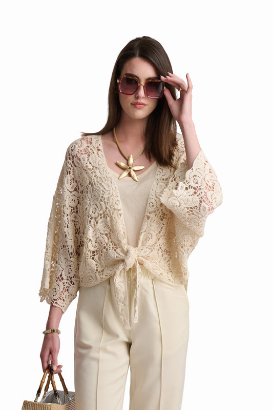 Elegant Open-Front Layering Cardigan