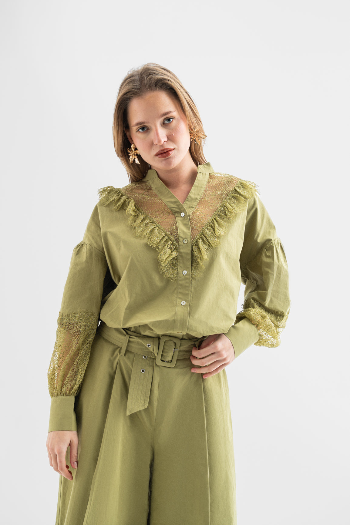The Moss Lace Blouse