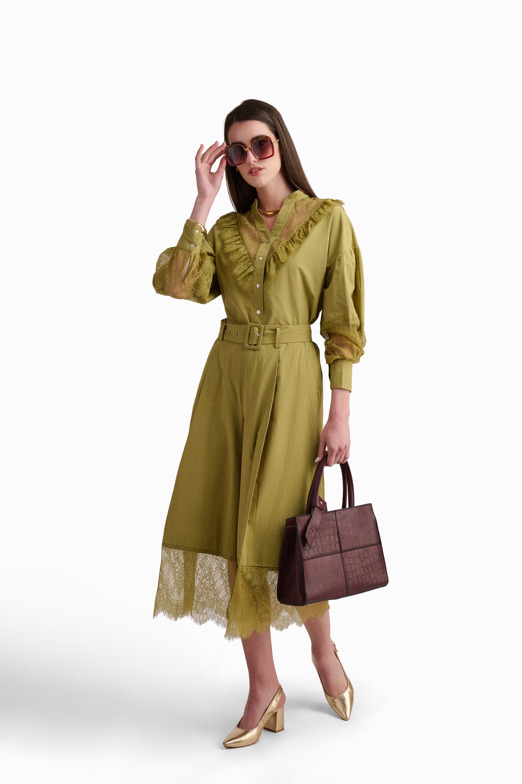 The Moss Palazzo Trouser