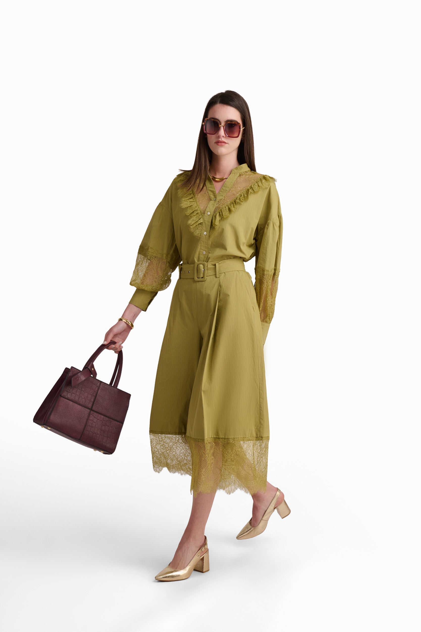 The Moss Palazzo Trouser