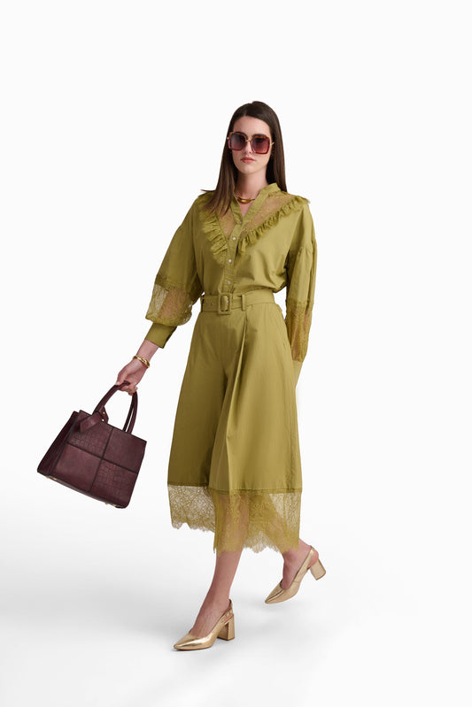The Moss Palazzo Trouser