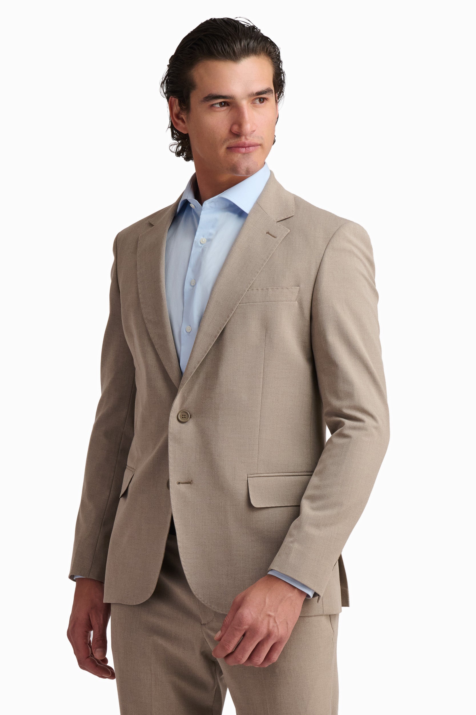 Beige Tailored Blazer