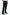 Men’s Black Linen-Cotton Straight-Leg Trousers