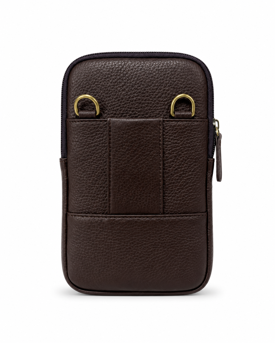 Brown Leather Crossbody Bag