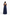 Women’s Navy Tie-Shoulder Maxi Dress