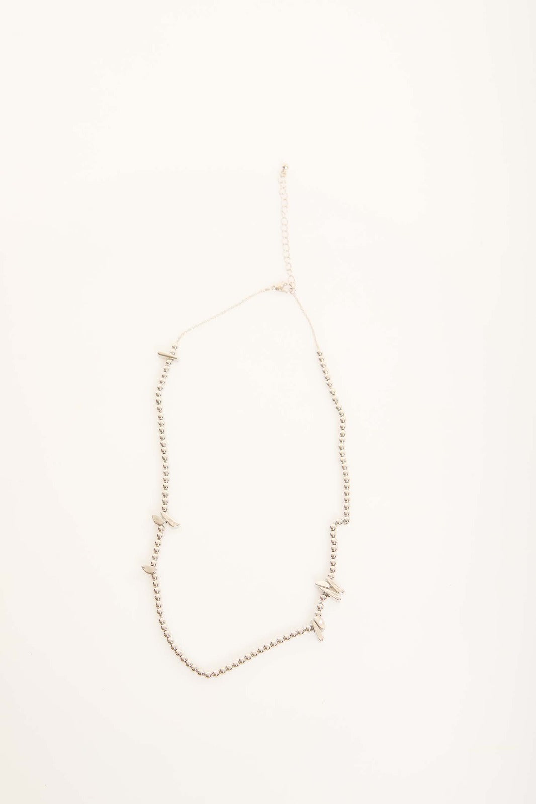 Whispering Wings Silver Necklace